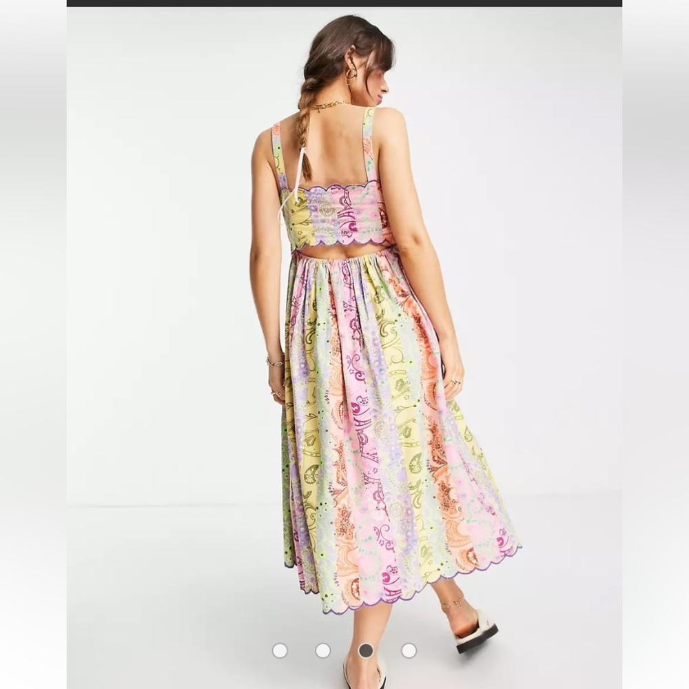 ASOS Bohemian Colorful Summer Sundress - Picture 2 of 8